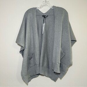 NWT Coco + Carmen Gray Cardigan Sweater‎ ONE SIZE cozy layering fall minimal